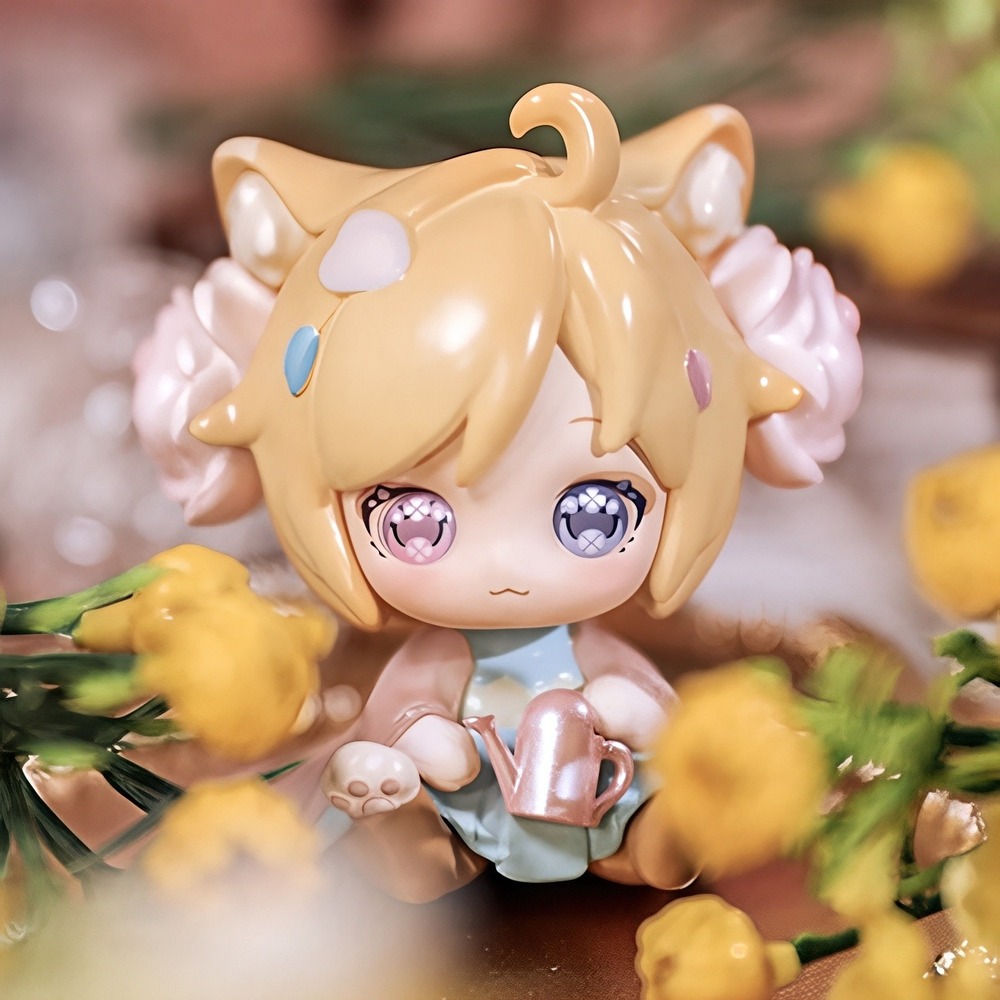 Sweet Emilya Cat Moni Kitten Office White Mianmian Blind Box Confirmed Figure
